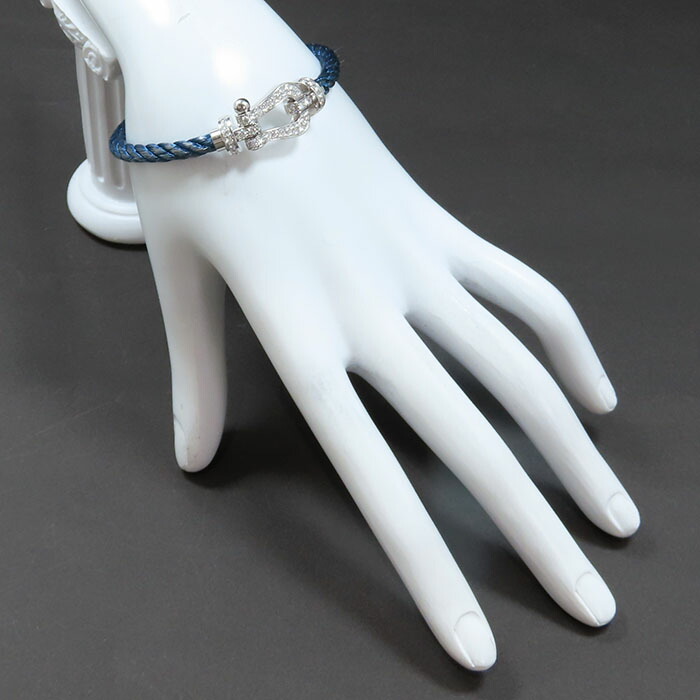 楽天市場】FRED フレッド フォース10 LM ダイヤ ブレスレット K18WG