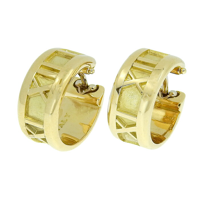 楽天市場】TIFFANY&Co ティファニー アトラス ピアス K18YG 750