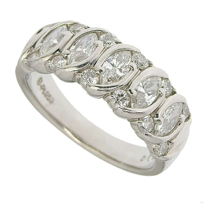 楽天市場】MIKIMOTO ミキモト デザイン ダイヤ リング Pt950 プラチナ