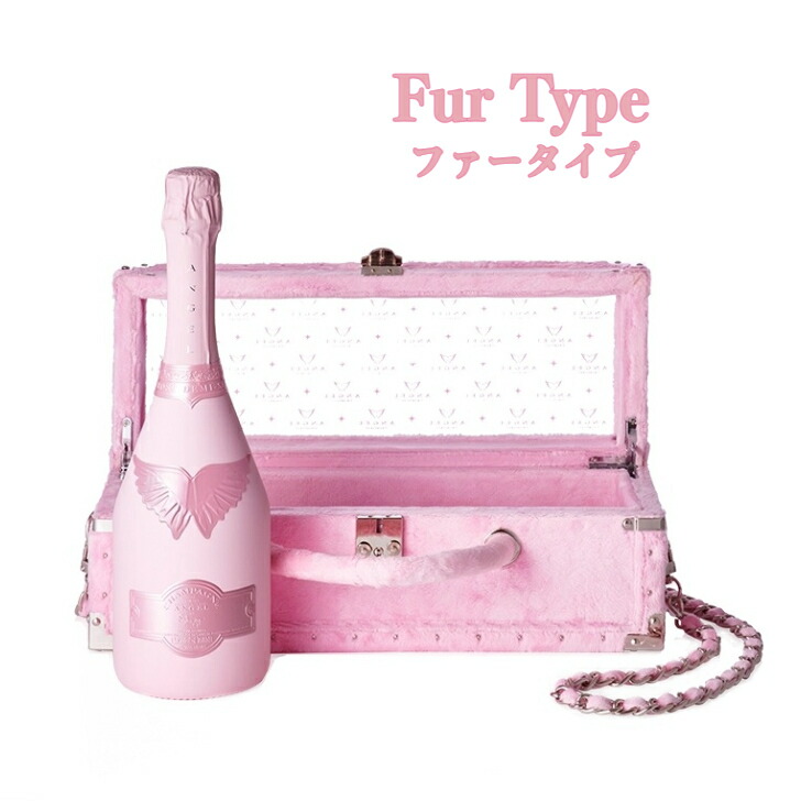 楽天市場】＜正規品＞エンジェルシャンパン ドゥミセックロゼ BOX付