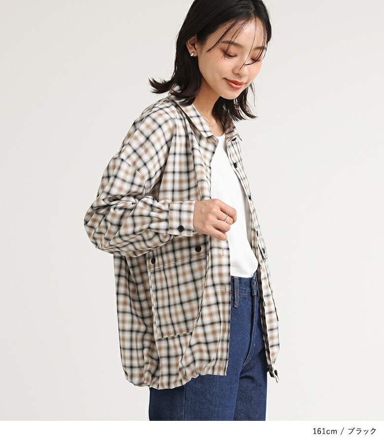楽天市場】【60%OFF】チェックシャツ 長袖 レディース トップス 柄