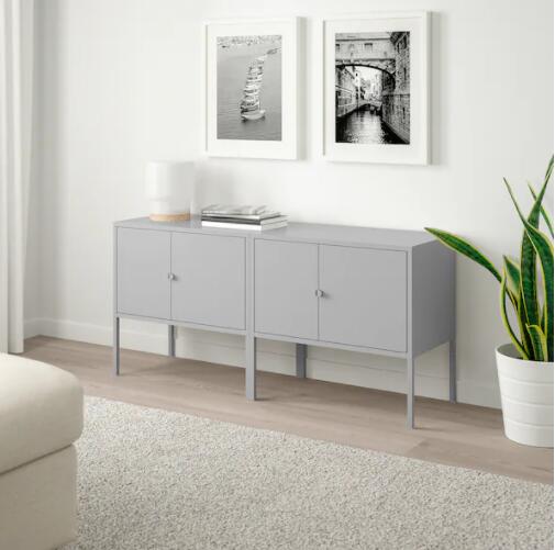 楽天市場】IKEA イケア LIXHULT リックスフルト キャビネット