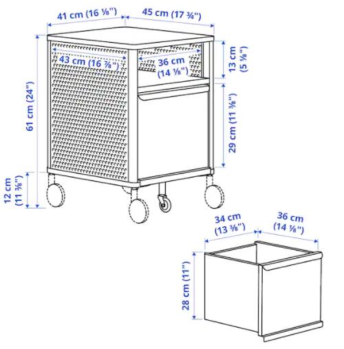 楽天市場】【NEW】IKEA イケア BEKANT ベカント 収納ユニット