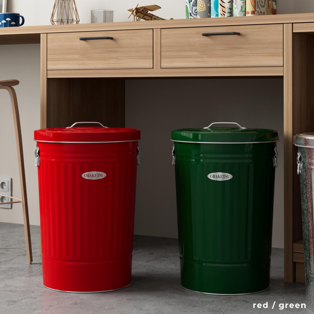 楽天市場】【メーカー公式直営店】OBAKETSU (オバケツ) ゴミ箱 42L