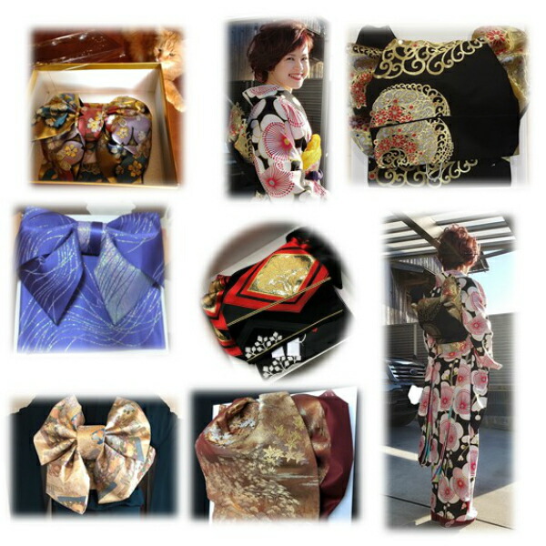 楽天市場】振袖用作り帯 華文庫 お仕立て加工賜ります。これでお家で