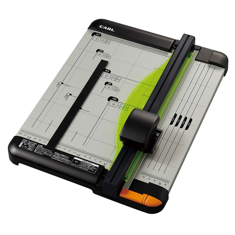 楽天市場】カール事務器 CARL ディスクカッター DCー600 A4 20枚 DCー