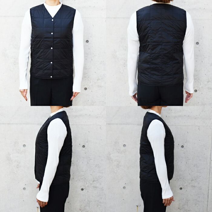 楽天市場】TAION タイオン レディース インナーダウンベスト V ネック