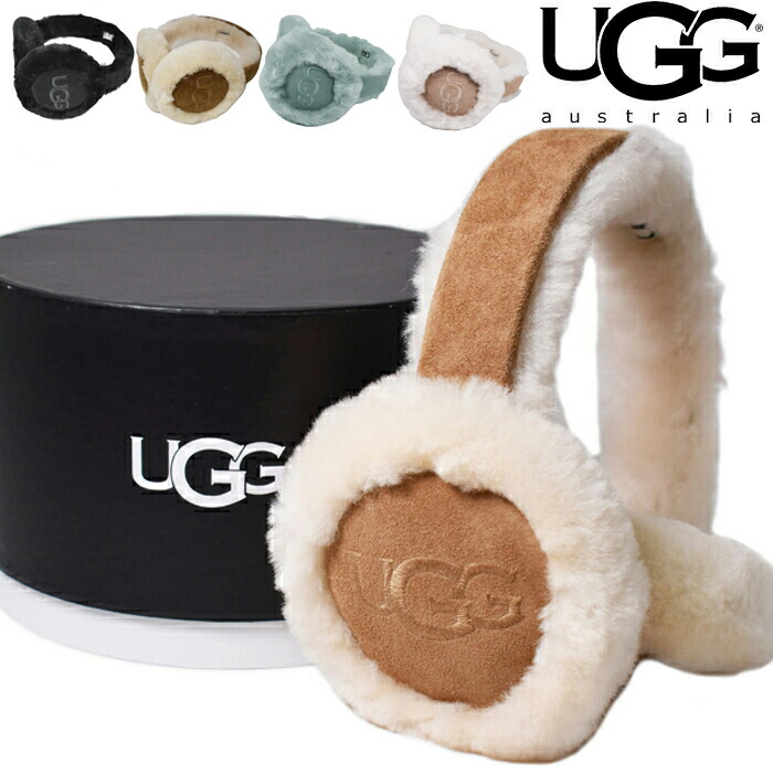 楽天市場】UGG アグ イヤーマフラー 全4色 EMBROIDERED LOGO EARMUFF