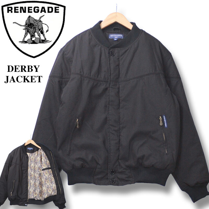 楽天市場】RENEGADE SPORTS レネゲード メンズ ダービージャケット