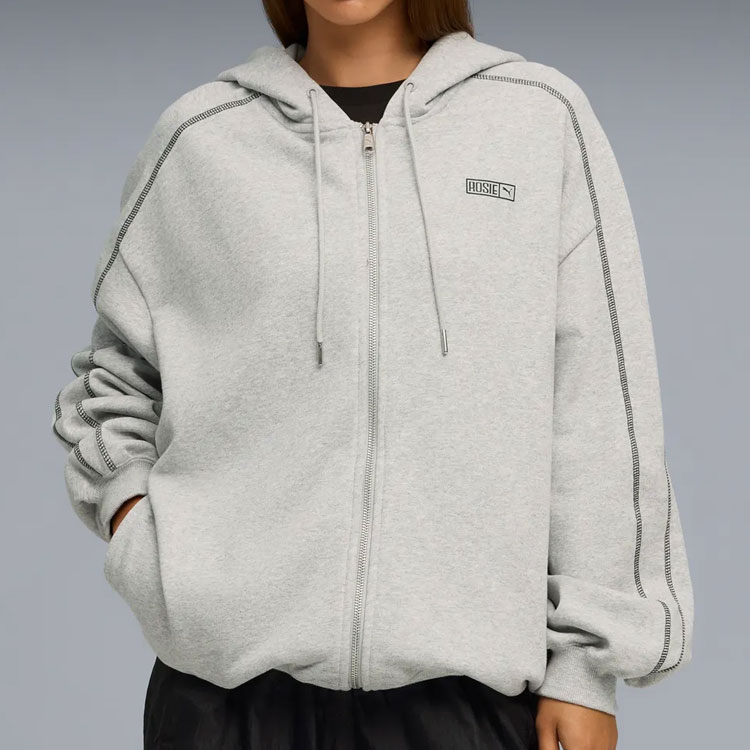 楽天市場】PUMA ロゼ×プーマ パーカー ROSE T7 OVERSIZED FULL-ZIP