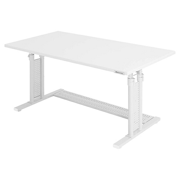 楽天市場】Bauhutte バウヒュッテ デスク BHD-1000M-WH 昇降式PCデスク