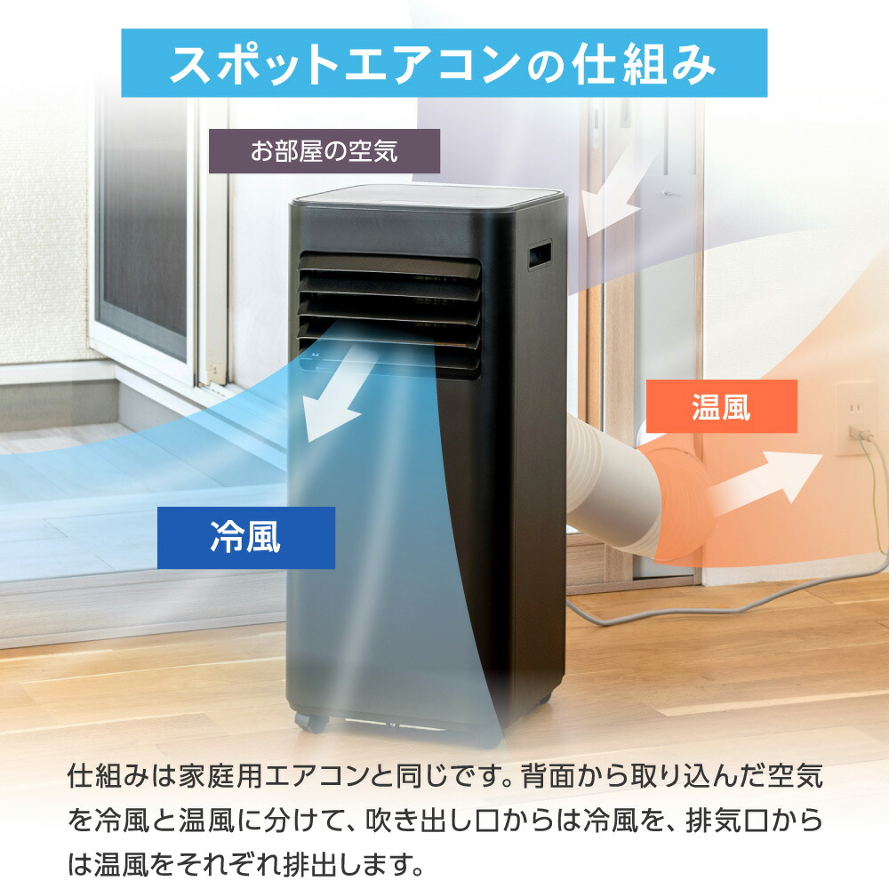 楽天市場】エアコン スポットクーラー スポットエアコン クーラー 家庭