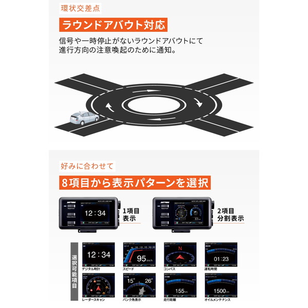 楽天市場】デイトナ D25674 バイク用 レーダー探知機 レーザー式