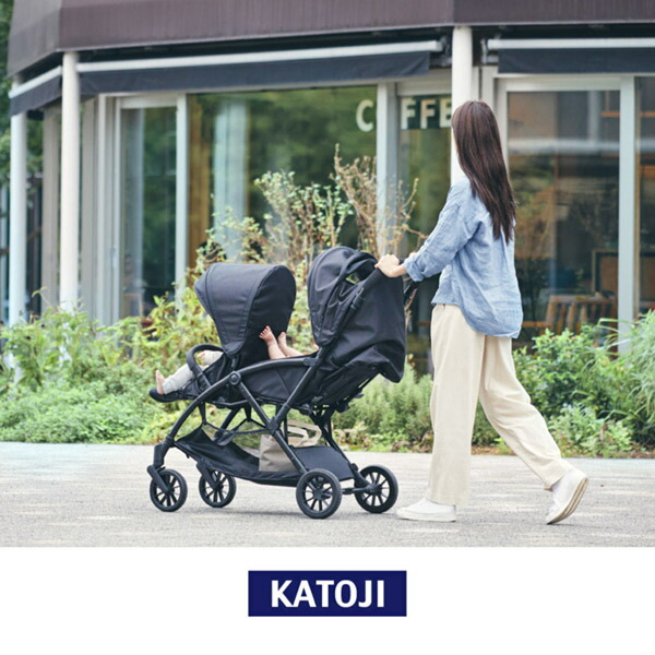 楽天市場】【スーパーSALE限定 20%OFF】 二人乗りベビーカー カトージ