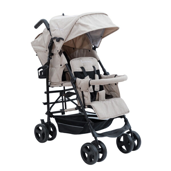 楽天市場】【エクスプライス限定 パールベージュ】 日本育児 二人乗り