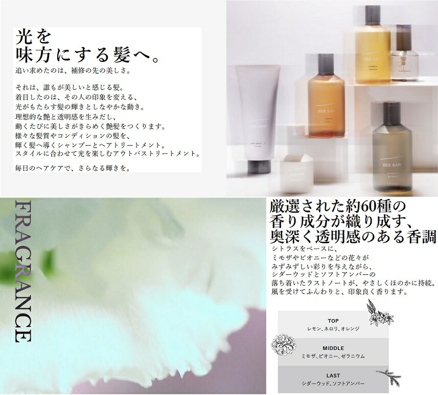 楽天市場】ルベル シーソー SEE/SAW シャンプーB バランス 2500ml +