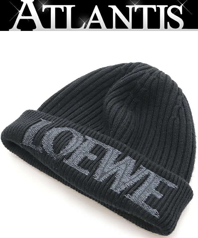 楽天市場】LOEWE 銀座店 ロエベ SALE ロゴ ビーニー ニット キャップ