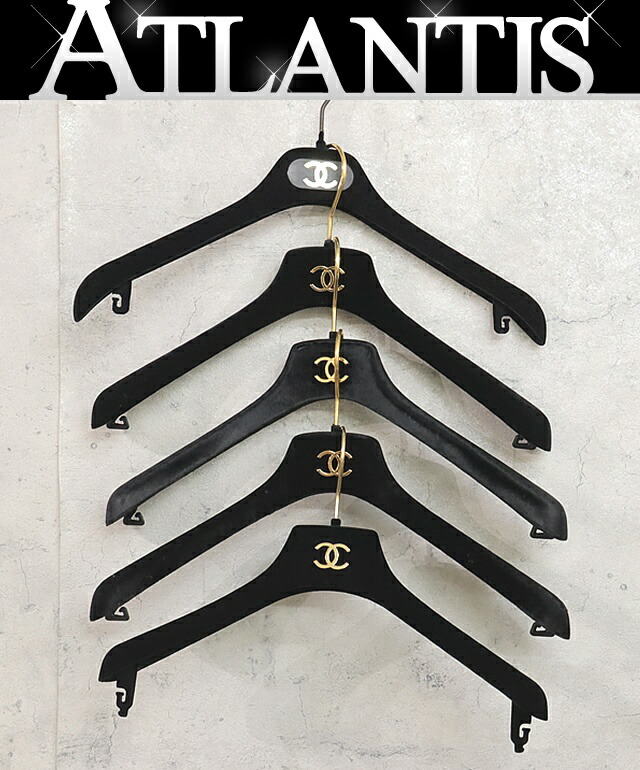 楽天市場】【広尾店】シャネル CHANEL ハンガー 5本セット ブラック