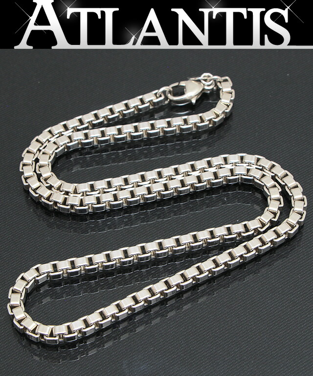 楽天市場】美品 ティファニー TIFFANY&CO ベネチアン ネックレス SV925