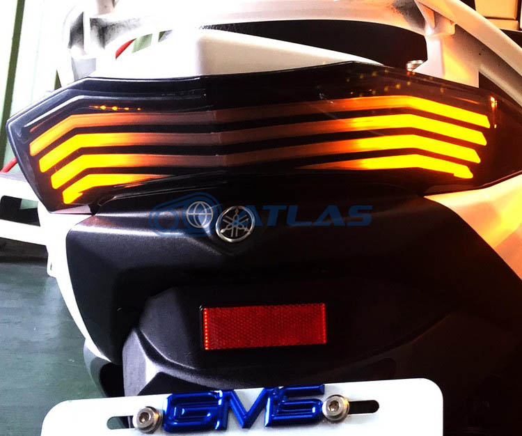 楽天市場】GAMMAS R3 フロウラインLED フラッシャー テールランプ