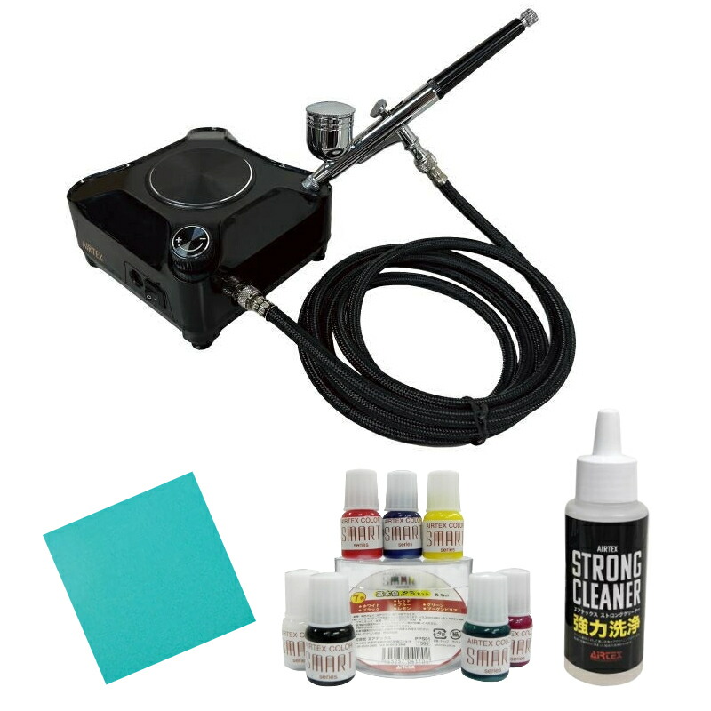 楽天市場】[AIRTEXエアテックス]エアブラシ アクリルアートスタート
