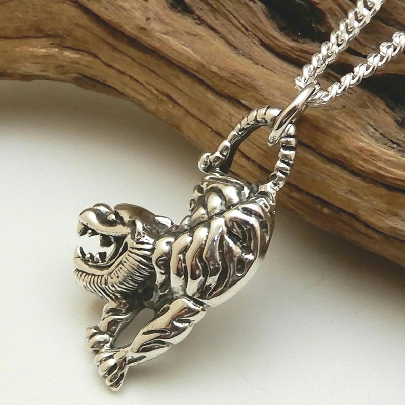 楽天市場】ヘッドのみ メンズ ネックレス シルバー タイガー 虎 トラ