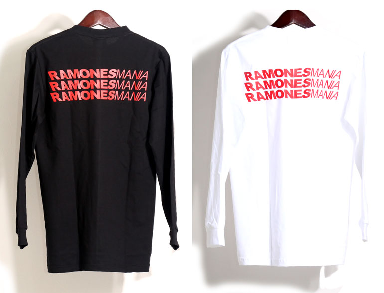 楽天市場】長袖 Ramones ロング Tシャツ ラモーンズ ロンT ロックT