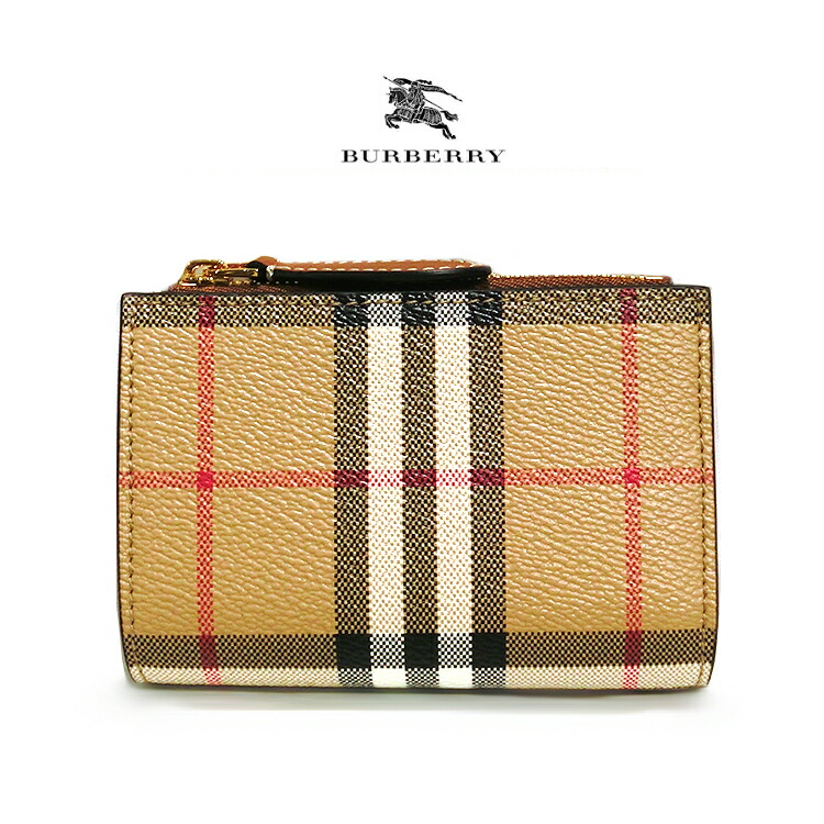楽天市場】バーバリー 財布 短財布 2つ折り BURBERRY 財布 折り畳み