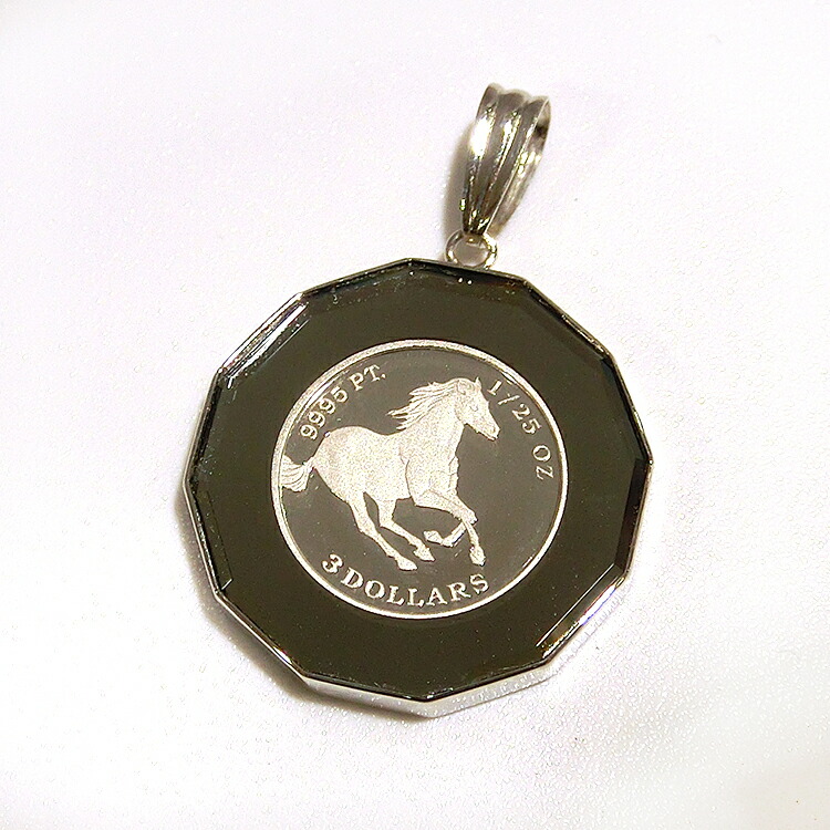 楽天市場】ペンダントトップ コイン K18 K24 1/25オンス PT9995 1/25OZ