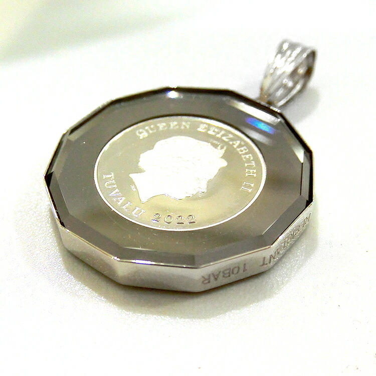 楽天市場】ペンダントトップ コイン K18 K24 1/25オンス PT9995 1/25OZ