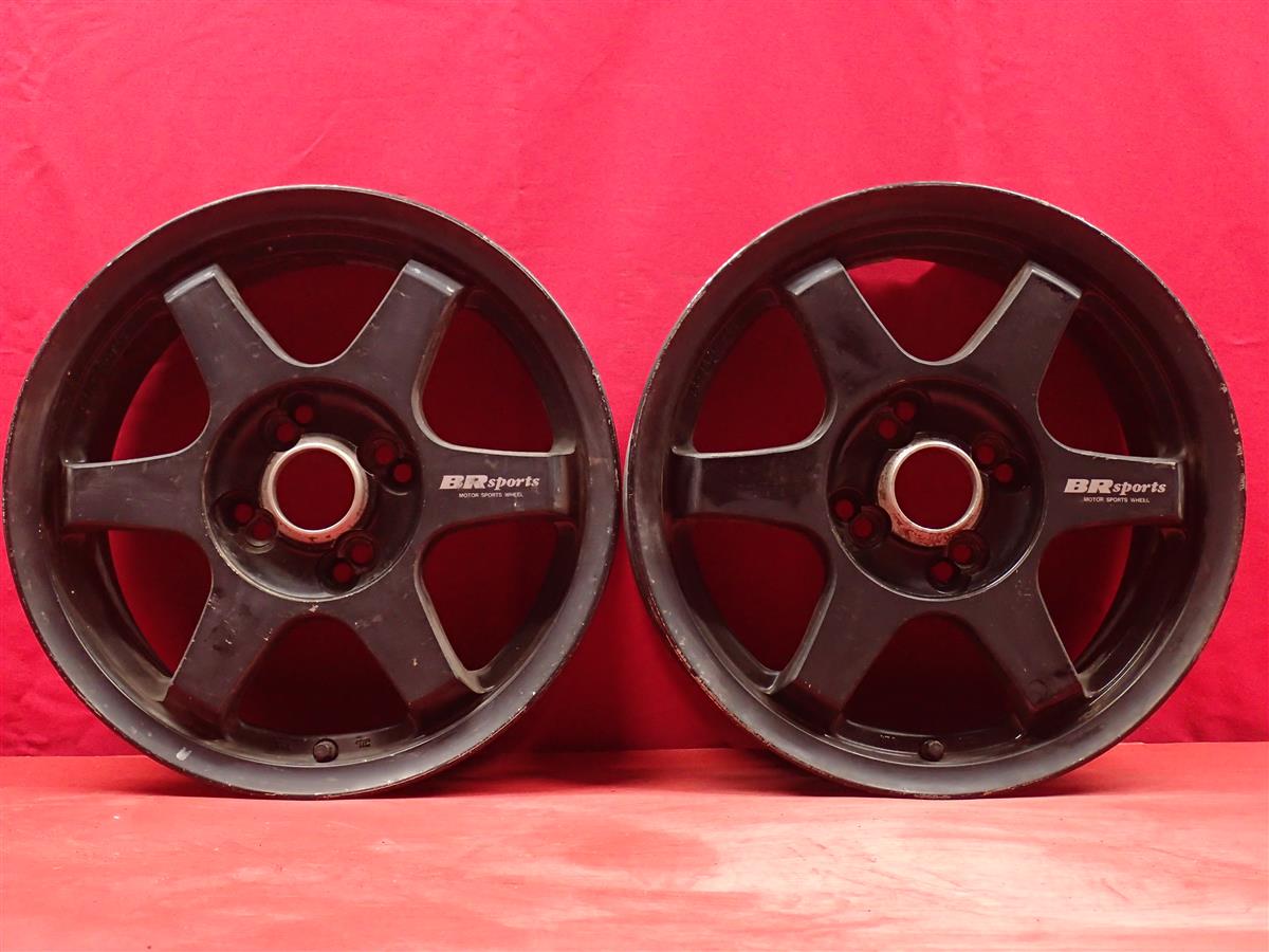 楽天市場】ブラックレーシング BR sports 1P 6.5Jx15 +45 4/100 114.3