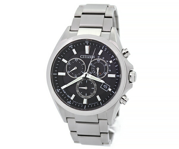 楽天市場】シチズンアテッサ エコドライブ クロノグラフAT3050-51E