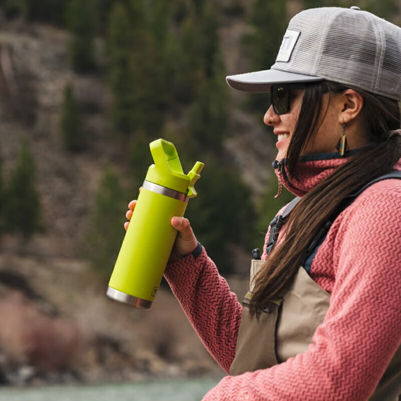 楽天市場】YETI RAMBLER 18OZ WATER BOTTLE King Crab Orange