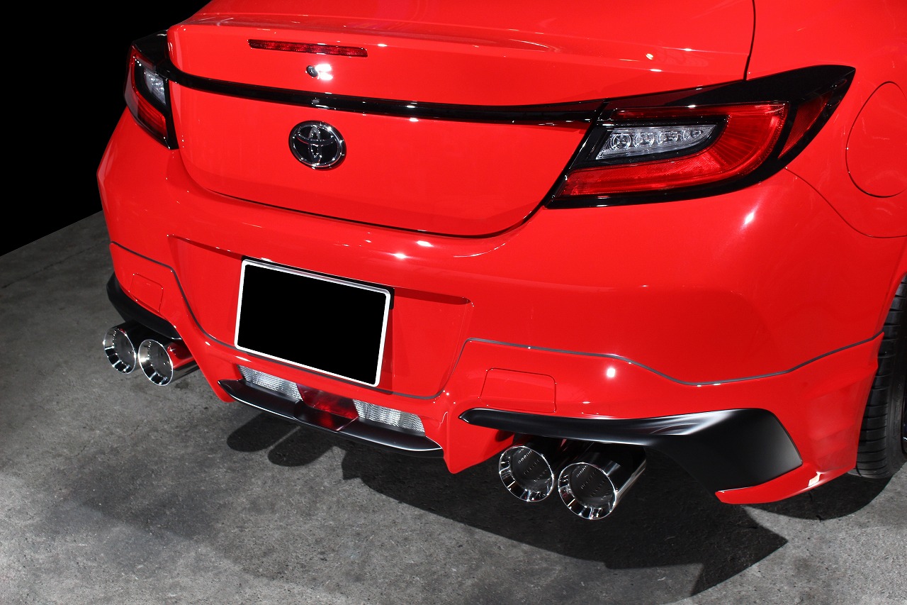 楽天市場】スリーキャッツ ZN8 GR86 100Φ真円 4本出し ストレート