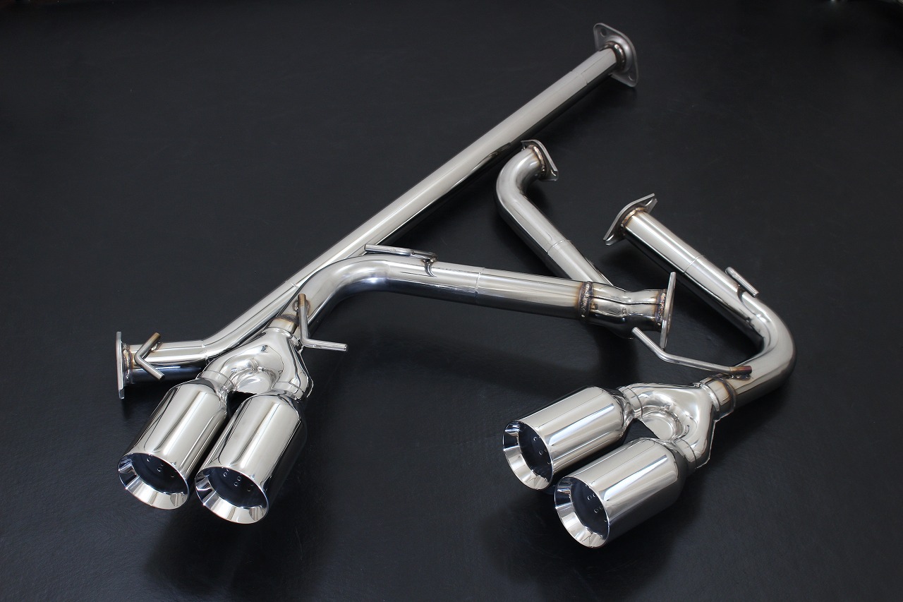 楽天市場】スリーキャッツ ZN6 86 100Φ真円 4本出し ストレート