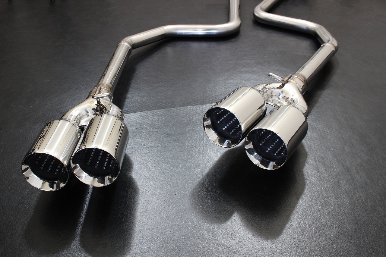 楽天市場】スリーキャッツ UCF30 30セルシオ 後期 100Φ真円 4本出し