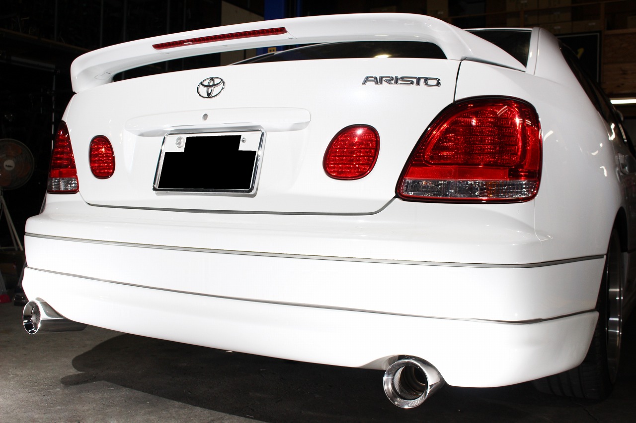 楽天市場】スリーキャッツ JZS161 16アリスト 100Φ真円 直管