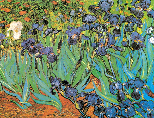楽天市場】ゴッホ アイリス（絵画｜アート・美術品・骨董品・民芸品