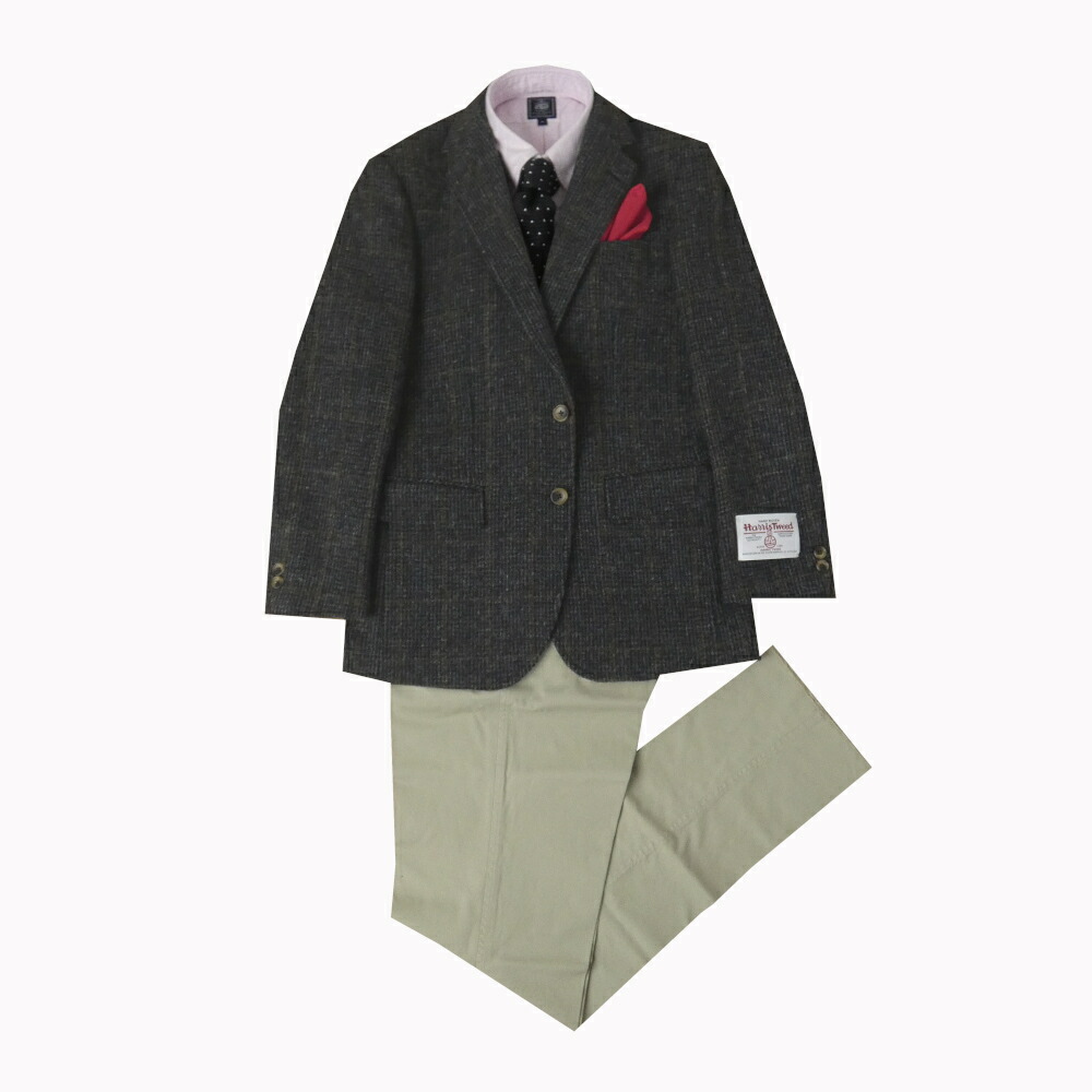 楽天市場】ハリスツイード ジャケット メンズ 秋冬 3つボタン
