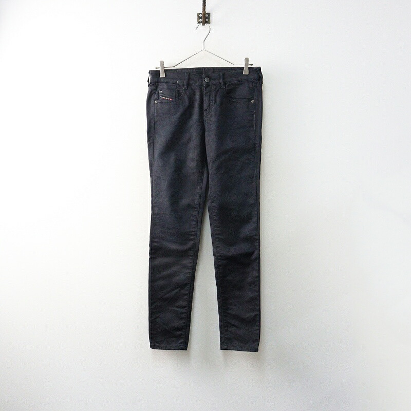 楽天市場】コーティングデニム ブラックの通販