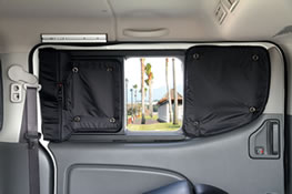 楽天市場】キャラバン 遮光パッド(サンシェード) リア5面 プレミアム