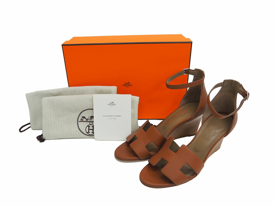 楽天市場】エルメス HERMES サンダル レディース 38 24.5cm レジェンド
