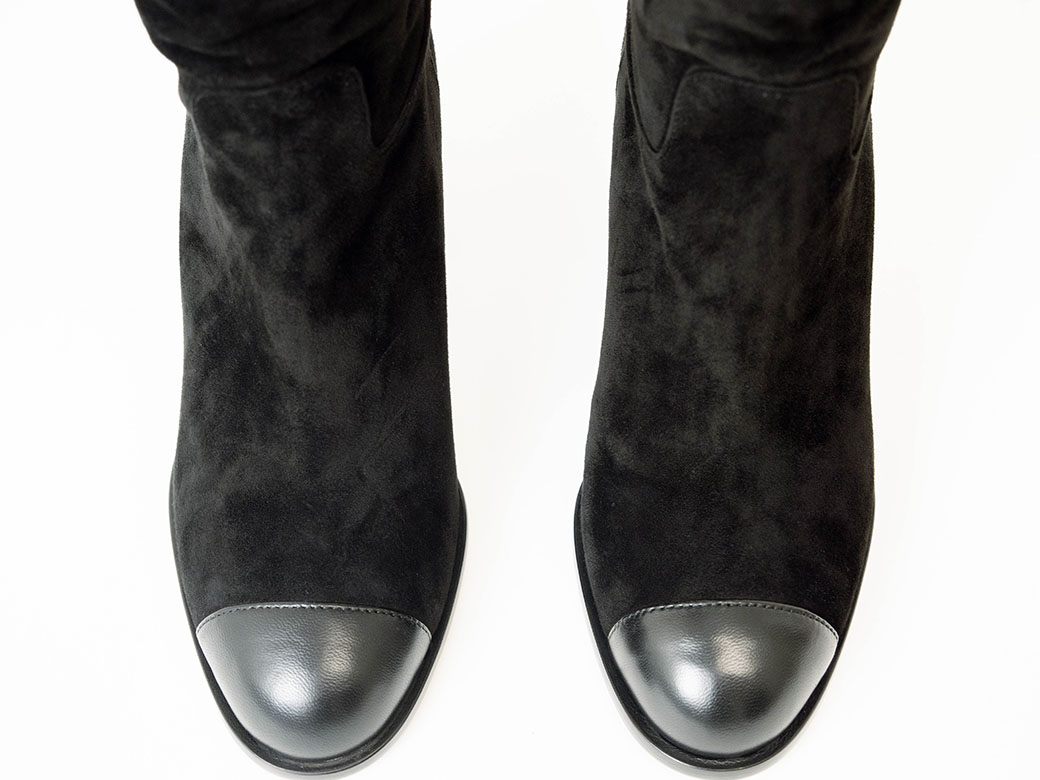 楽天市場】シャネル CHANEL ブーツ ロングブーツ 36 23cm ココ