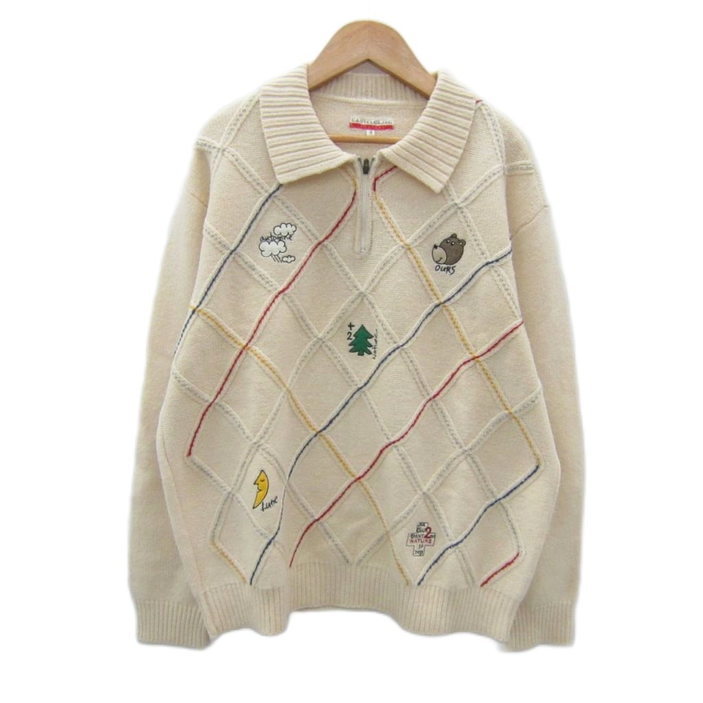 楽天市場】カステルバジャック ハーフジップセーターの通販