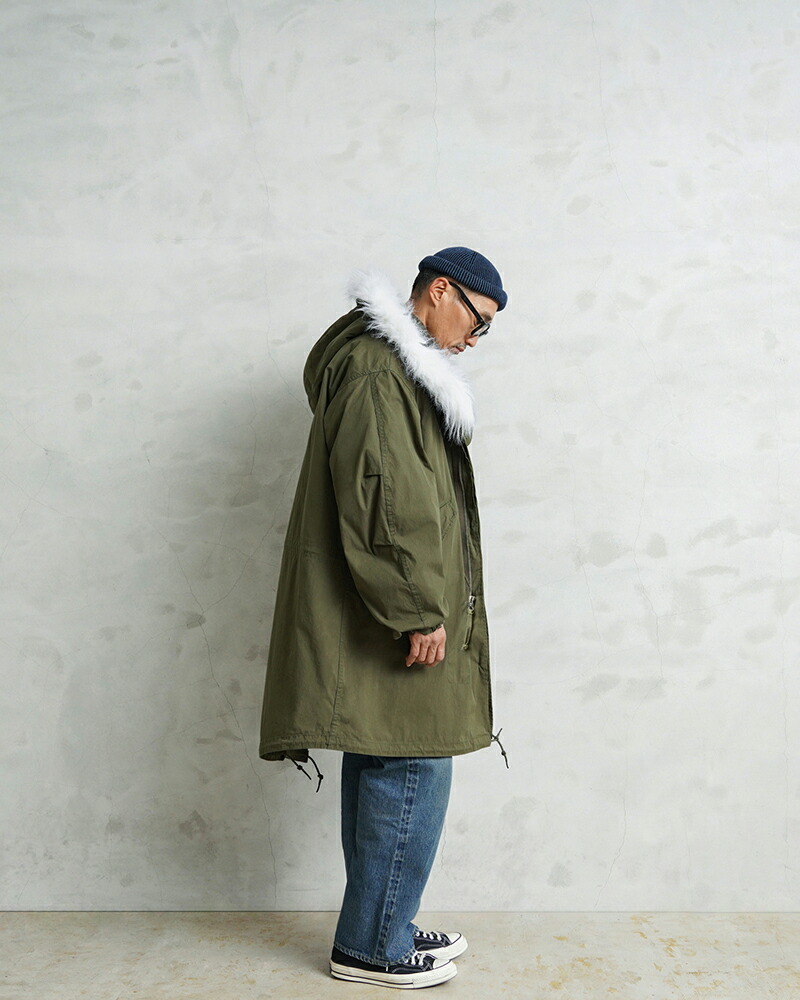 楽天市場】WAIPER.inc 米軍 M-65 フィッシュテールパーカー PRIMALOFT