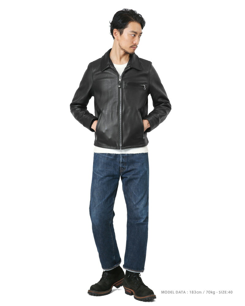 楽天市場】Schott ショット 7209 103US レザートラッカージャケット