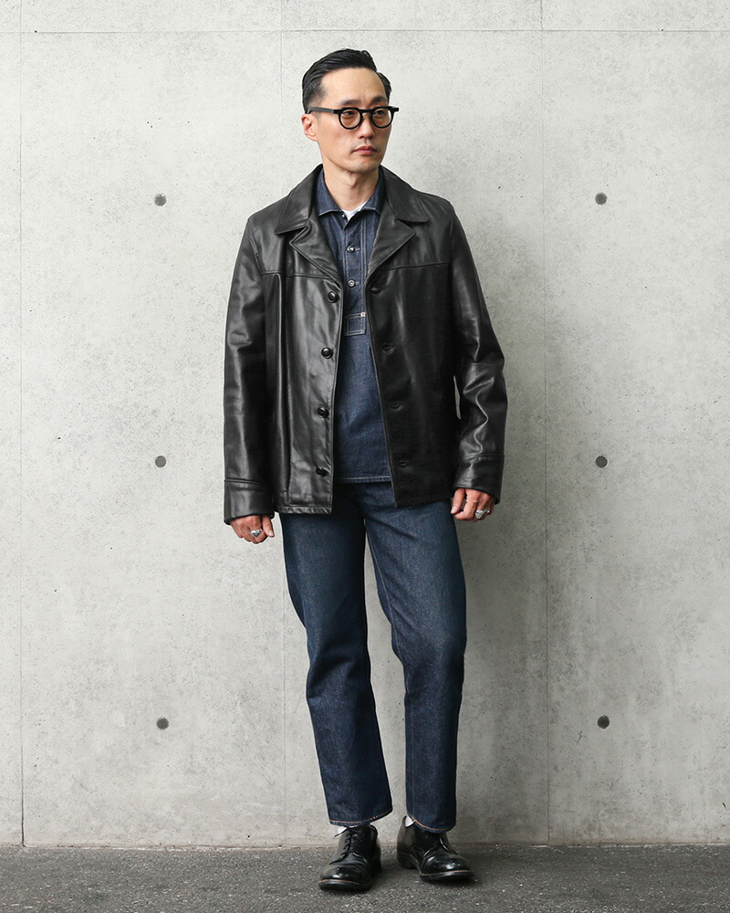 楽天市場】Schott ショット 544 COWHIDE SHORT CAR COAT（カウハイド