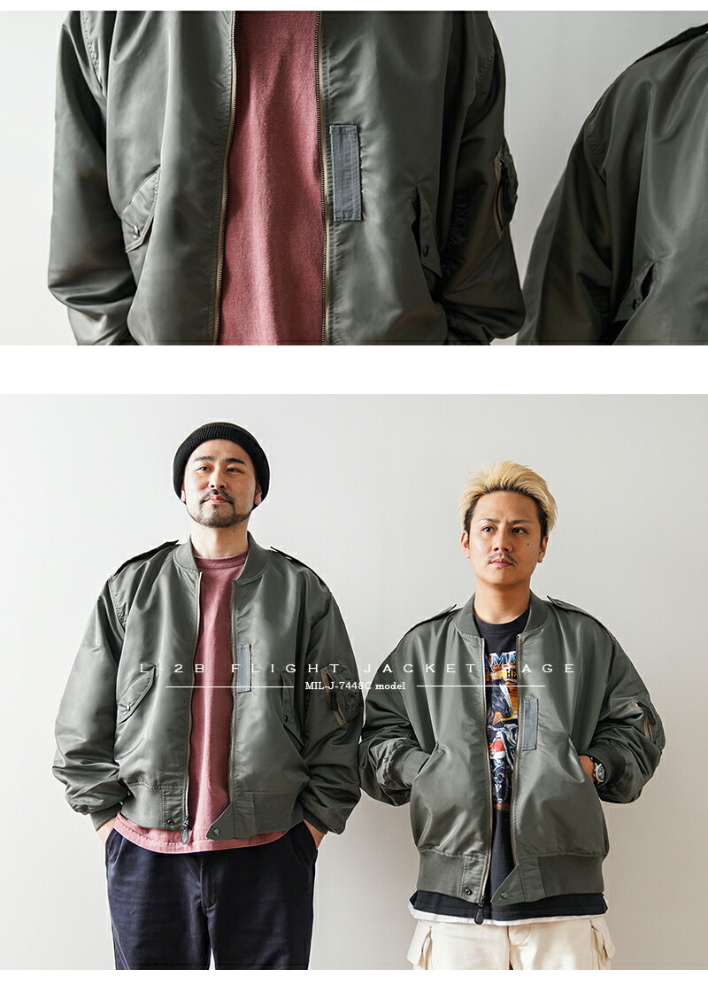 楽天市場】WAIPER.inc ワイパーインク 米軍 L-2A フライトジャケット