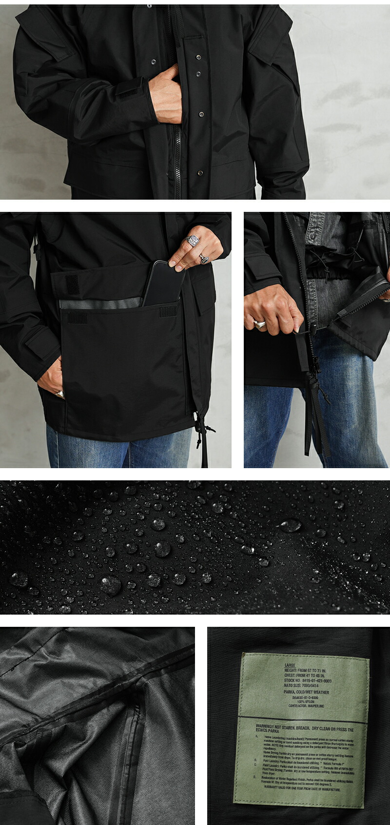 楽天市場】☆WAIPER.inc ワイパーインク 米軍 ECWCS GEN2 COLD WEATHER