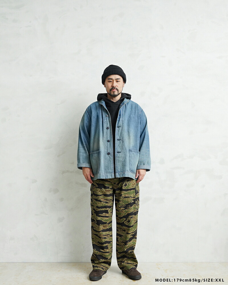 楽天市場】WAIPER.inc 米軍 タイガーストライプカモ カーゴトラウザー